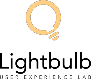 Lightbulb UX Laboratory Logo PNG Vector