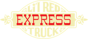 Lil Red Express Truck Logo Vector