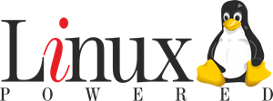 Linux Powered Logo Vector