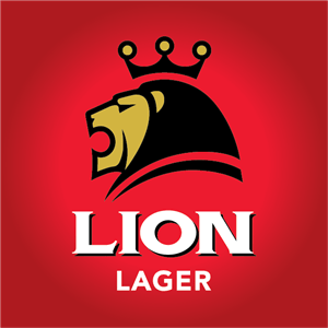 Lion Lager Logo Vector