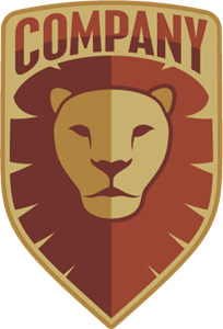Lion Shield Logo Vector