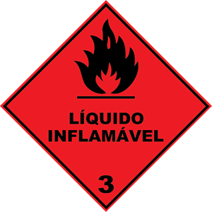 Líquido Inflamável Logo PNG Vector