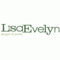Lisa Evelyn Designs + Prints Logo Vector