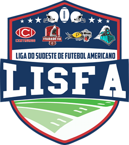 LISFA - Liga Sudeste de Futebol Americano Logo Vector