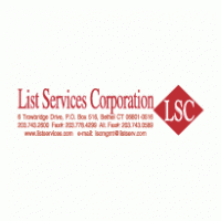 List Services Corporation Logo PNG Vector