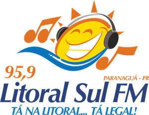 Litoral Sul FM 95,9 Logo PNG Vector