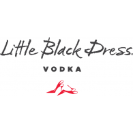 Little Black Dress Vodka Logo PNG Vector