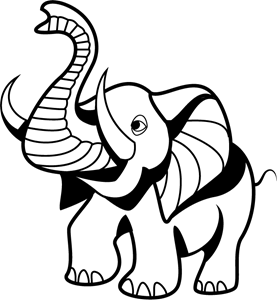 LITTLE ELEPHANT GRAPHICS Logo Vector