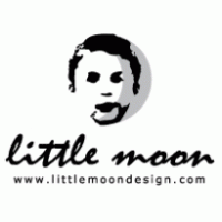 little moon Logo PNG Vector