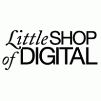Little Shop of Digital Logo Vector