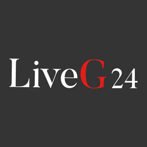 LiveG24 | Dark Version Logo PNG Vector