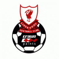 Liverpool Football Club - Crown Paints Sponsor Logo PNG Vector