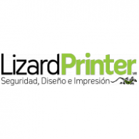 LizardPrinter Logo Vector
