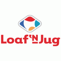 Loaf N Jug Logo Vector