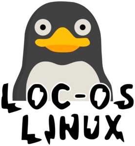 Loc-OS Linux Logo PNG Vector