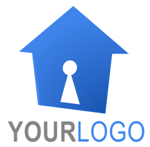 Lock House Logo PNG Vector