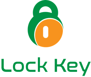 Lock Key Logo Vector