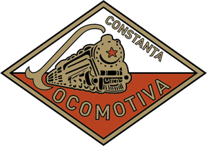 Locomotiva Constanța (1950's) Logo PNG Vector