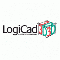 LogiCad 3D Logo PNG Vector
