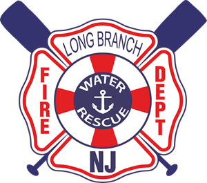 Long Branch Fire Department Logo Vector