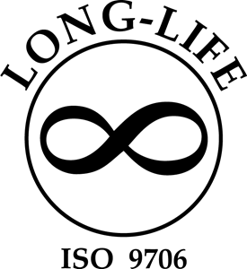 LONG-LIFE ISO 9706 Logo Vector