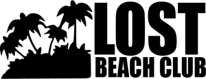 Lost Beach Logo PNG Vector