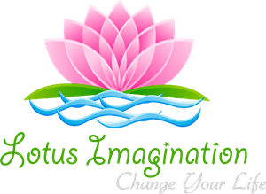 Lotus Flower Imagination Logo Vector