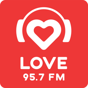 Love Radio Tomsk 95.7 FM Logo PNG Vector
