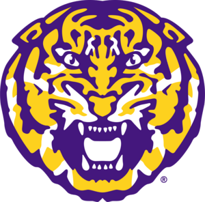 LSU Tigers Logo PNG Vector