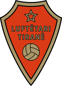 Luftëtari Tiranë (1950's) Logo Vector