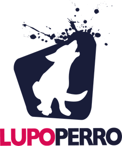 Lupo Perro Logo PNG Vector