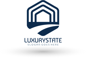 Luxury Real Estate Logo PNG Vector