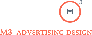 M3 Advertising Design Logo PNG Vector