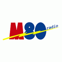 M80 Radio Logo PNG Vector