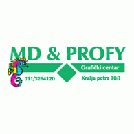 MD&Profy Graficki Centar Logo PNG Vector
