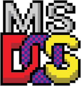 MS-DOS Prompt Logo PNG Vector