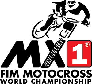 MX1 FIM MOTOCROSS Logo Vector