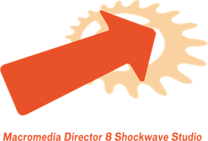 Macromedia Director 8 Shockwave Studio Logo PNG Vector