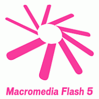 Macromedia Flash 5 Logo PNG Vector