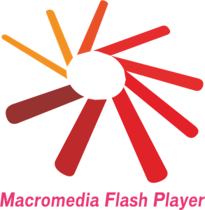 Macromedia Flash Player Logo PNG Vector