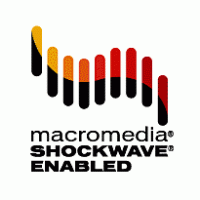 Macromedia Shockwave Enabled Logo PNG Vector