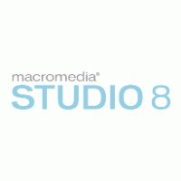 Macromedia Studio 8 Logo PNG Vector