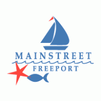 Mainstreet Freeport Logo Vector
