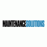 Maintenance Solutions Logo Vector