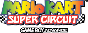 Mario-Kart Super Circuit Logo PNG Vector