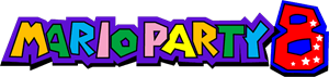 Mario Party 8 Logo PNG Vector