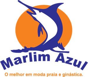 Marlin Azul Logo Vector