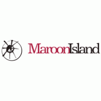 Maroon Island Logo PNG Vector