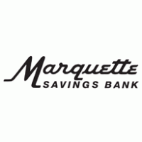 Marquette Savings Bank b&w Logo PNG Vector