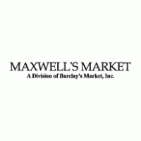 Maxwell's Meat Market Logo Vector
